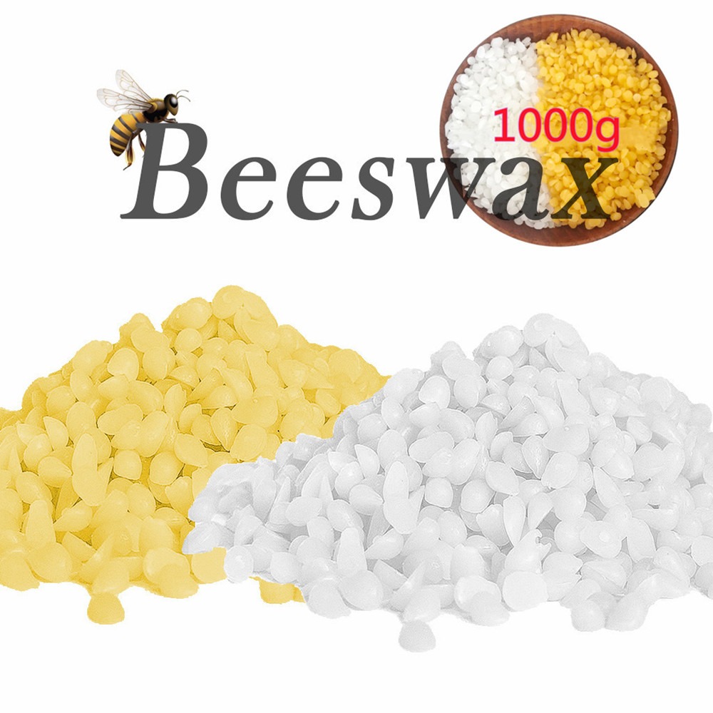 Candle Making Material - 1000g Pure Natural Beeswax 100% No