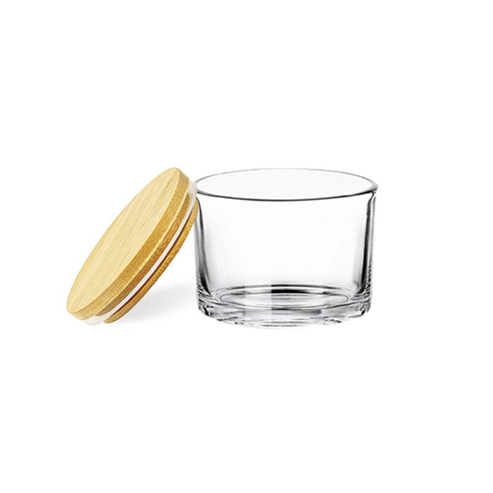 Candle Making Jars With Lids - Clear Glass Candle Jars Small Wide