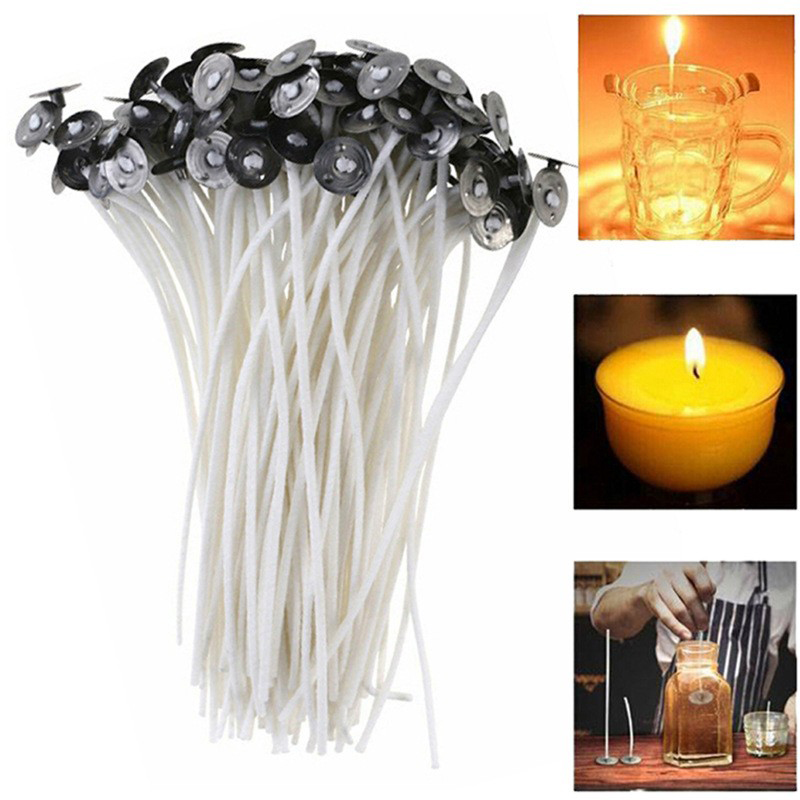 Candle Making Uk - 100PCs Candle Wick Candle Wick for