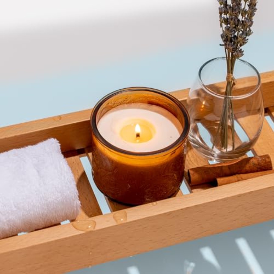 10 oz Embossed Glass Candle Co - огляд і ціна Candle Making Glass Jars