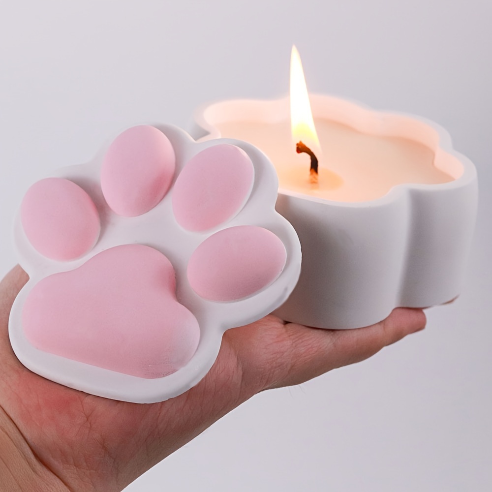 Cat Claw Storage Box Silicone  - огляд і ціна Candle Making Jars With Lids