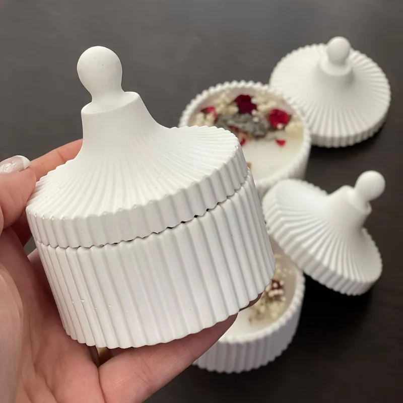 2026 Latest Models 2Pcs Silico - огляд і ціна Candle Making Jars With Lids