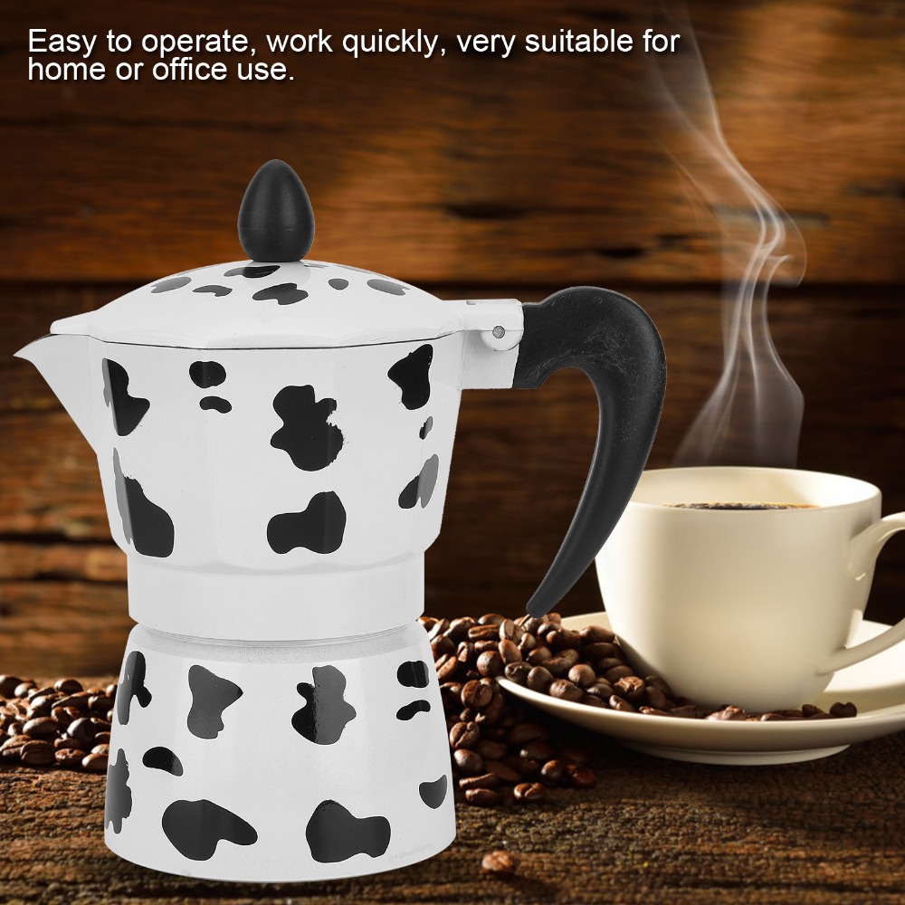 Coffee Brewing Milk Cow Color  - огляд і ціна Pour Pot Aluminum