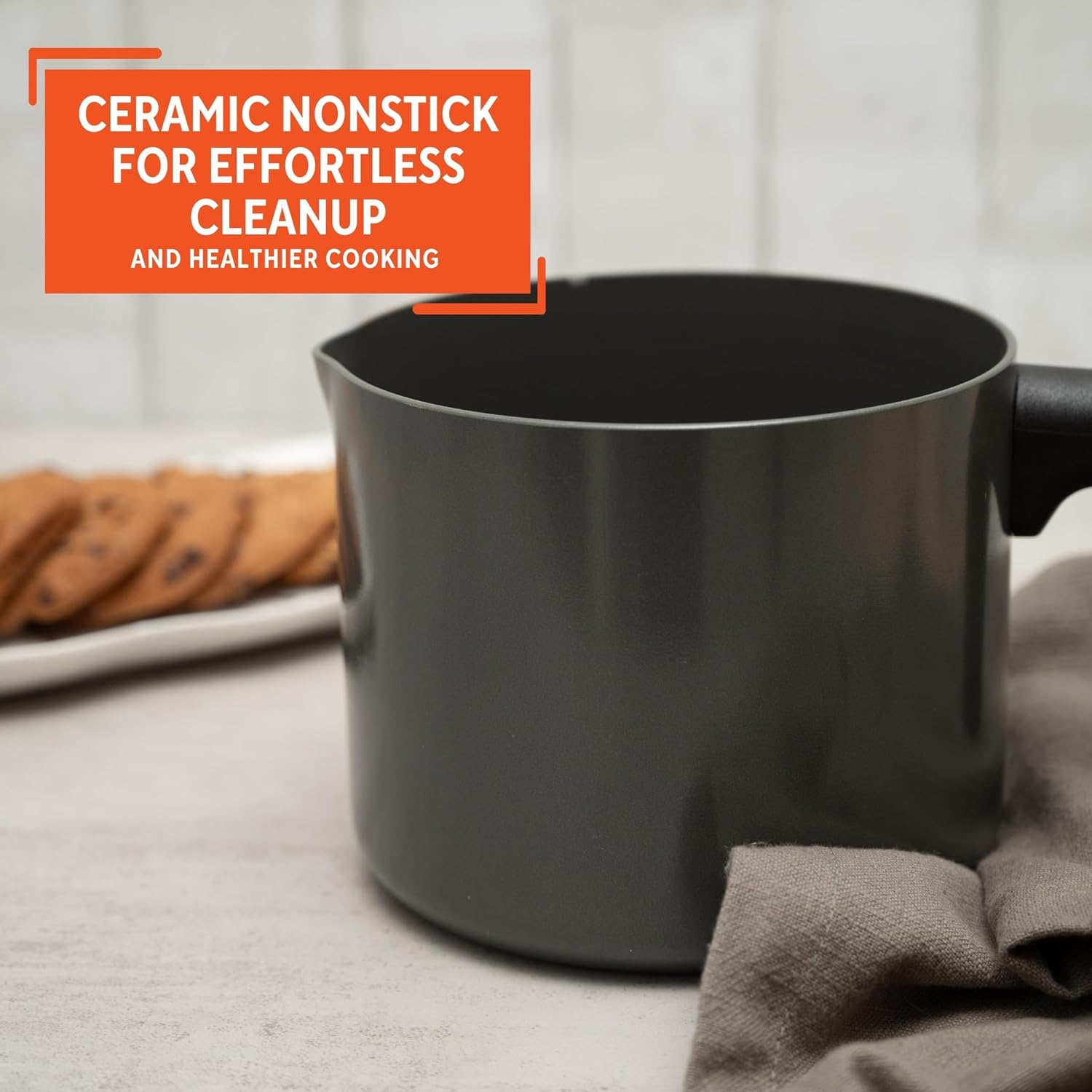 IMUSA 1.3 Qt Ceramic NonStick  - огляд і ціна Pour Pot Aluminum