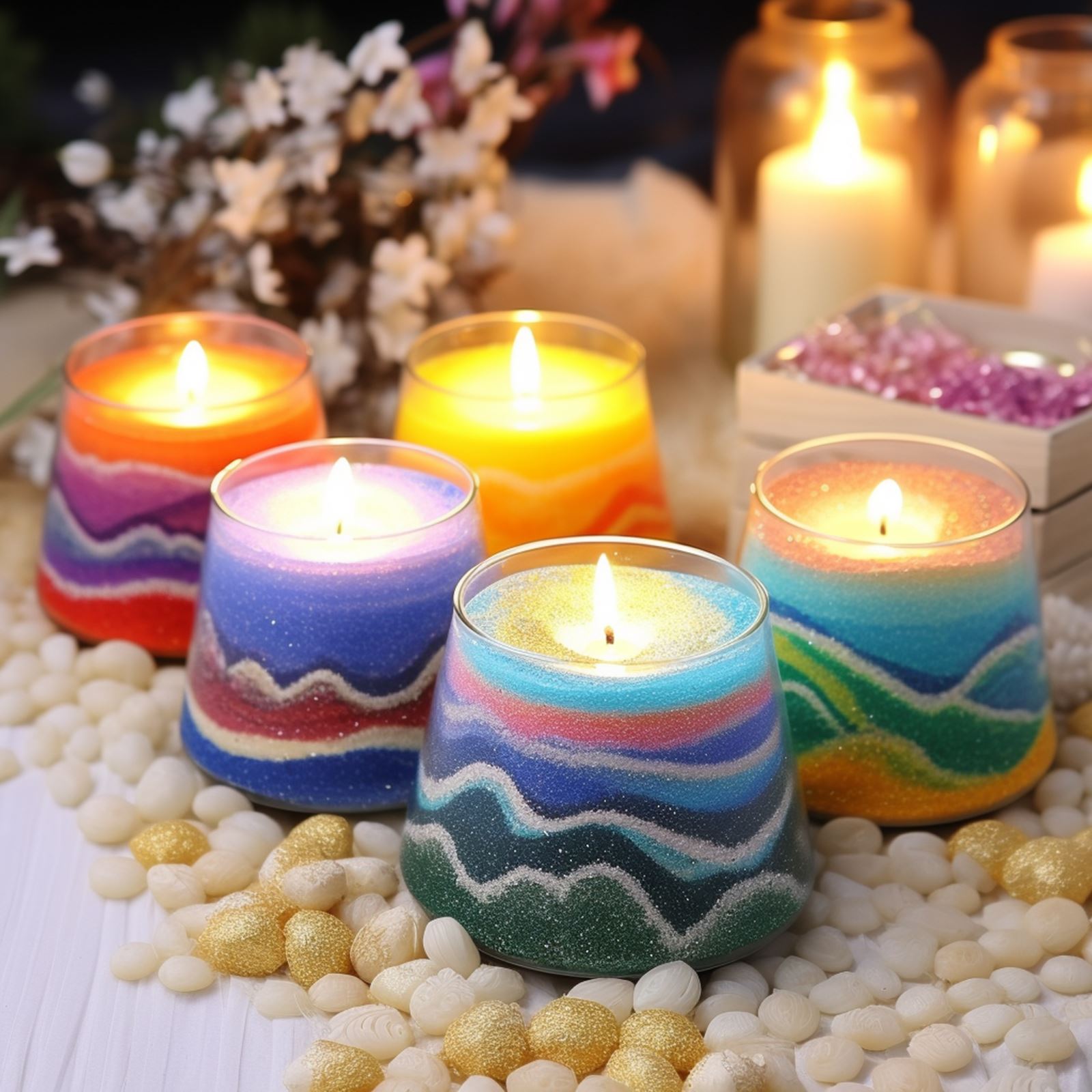 100/150/200/500/1000g White Gr - огляд і ціна Candle Making Material