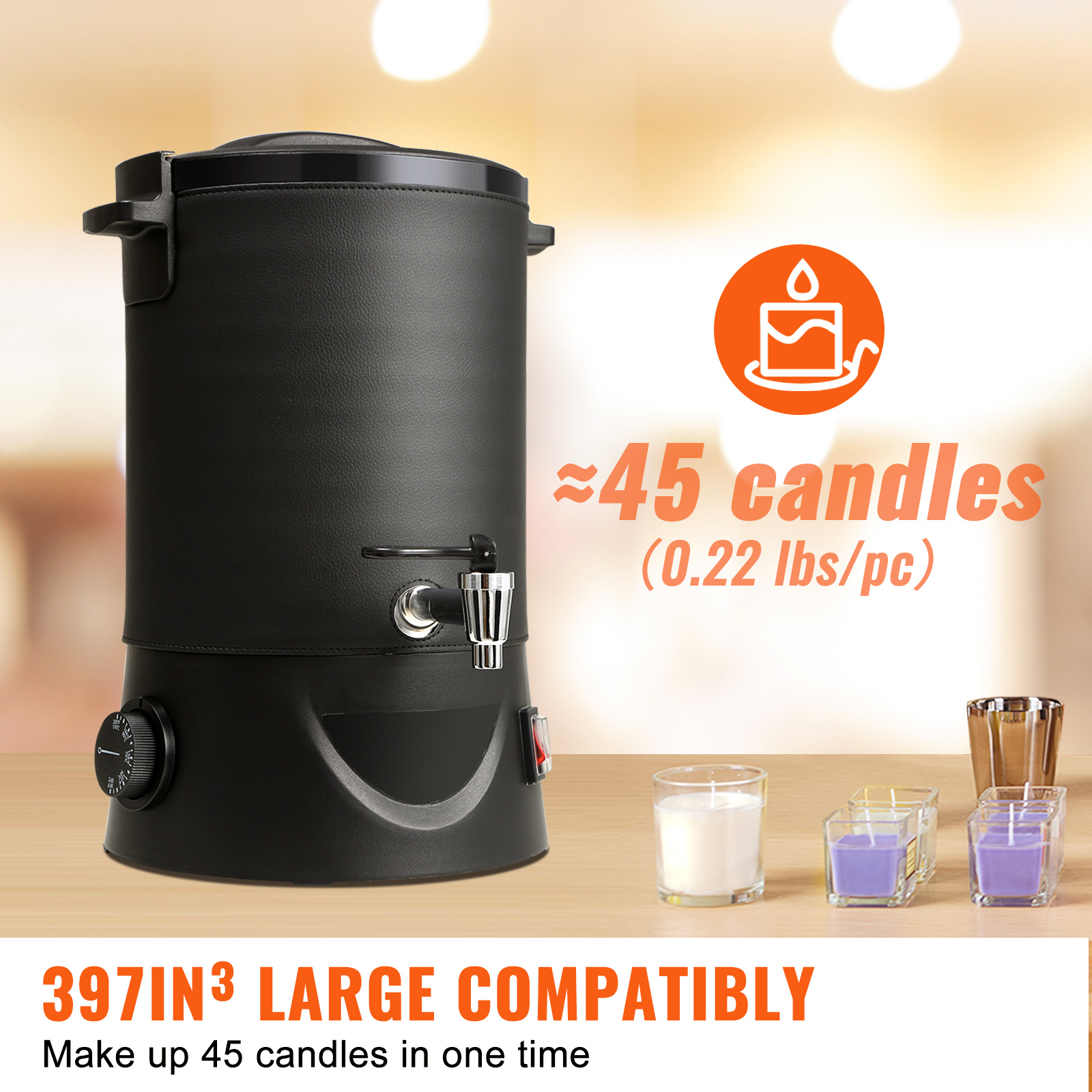6.5L 10L Wax Melter for Candle - огляд і ціна Pour Pot Aluminum