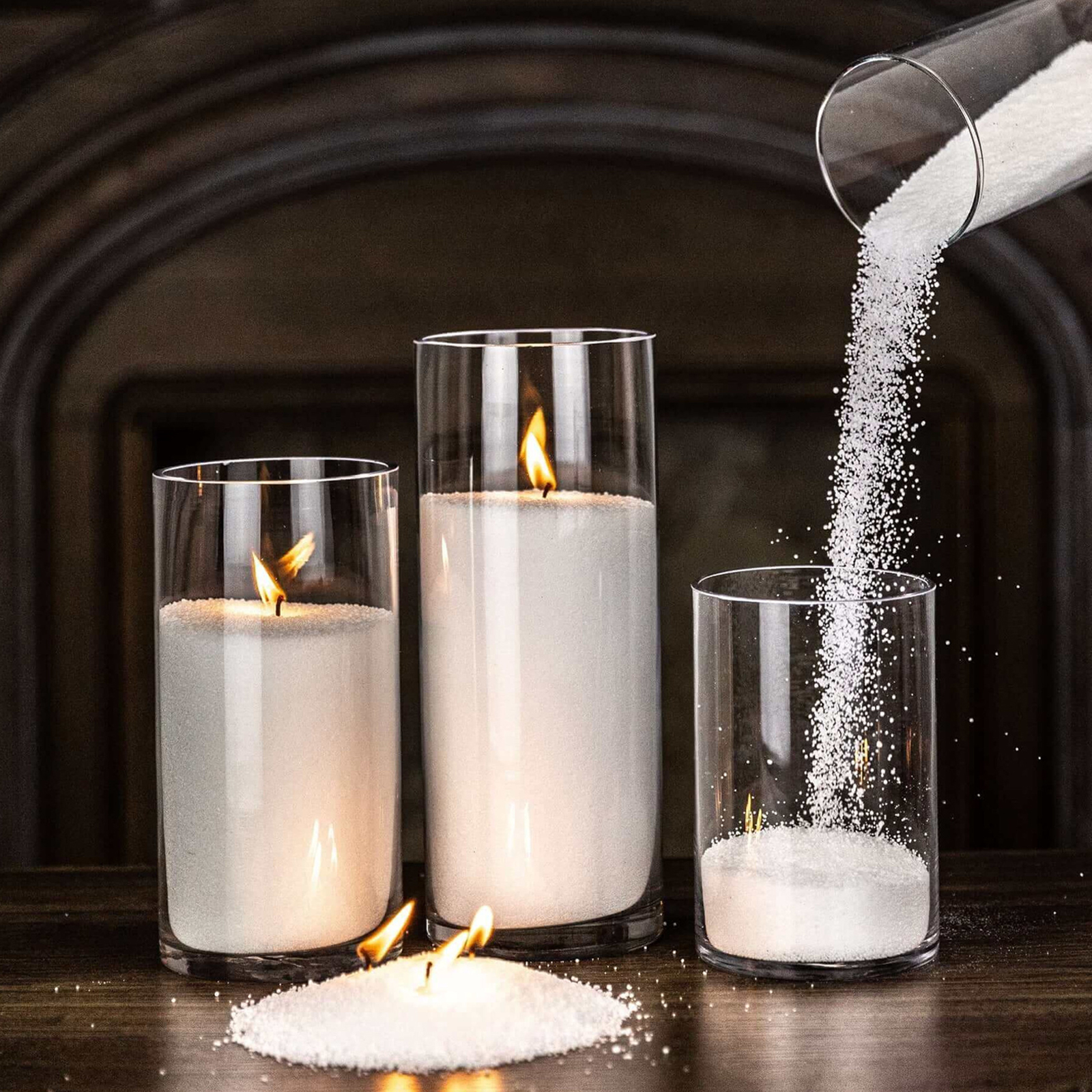 500g-1kg Sand Wax Ice Flower W - огляд і ціна Candle Making Material