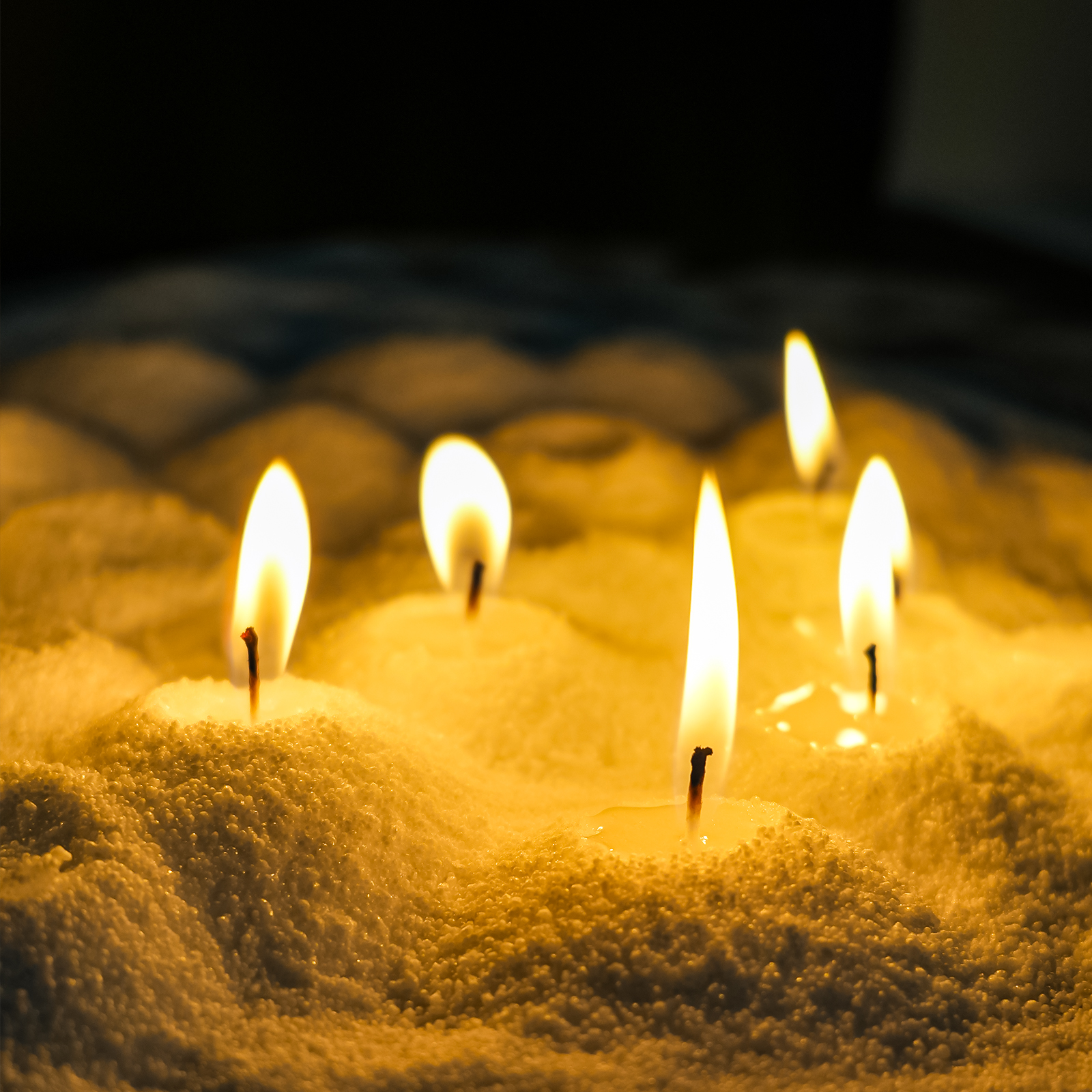 500g-1kg Sand Wax Ice Flower W - огляд і ціна Candle Making Material