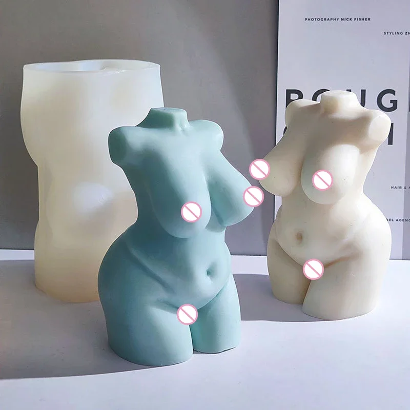 Fat Woman Body Shape Candle Mo - огляд і ціна Candle Making Fat