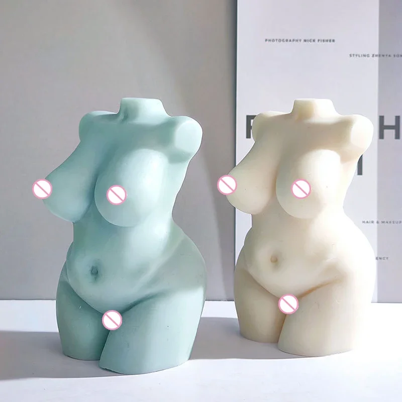 Fat Woman Body Shape Candle Mo - огляд і ціна Candle Making Fat