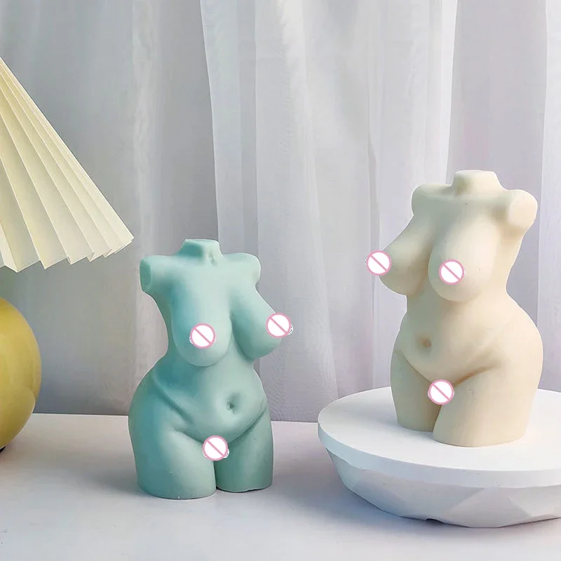 Fat Woman Body Shape Candle Mo - огляд і ціна Candle Making Fat