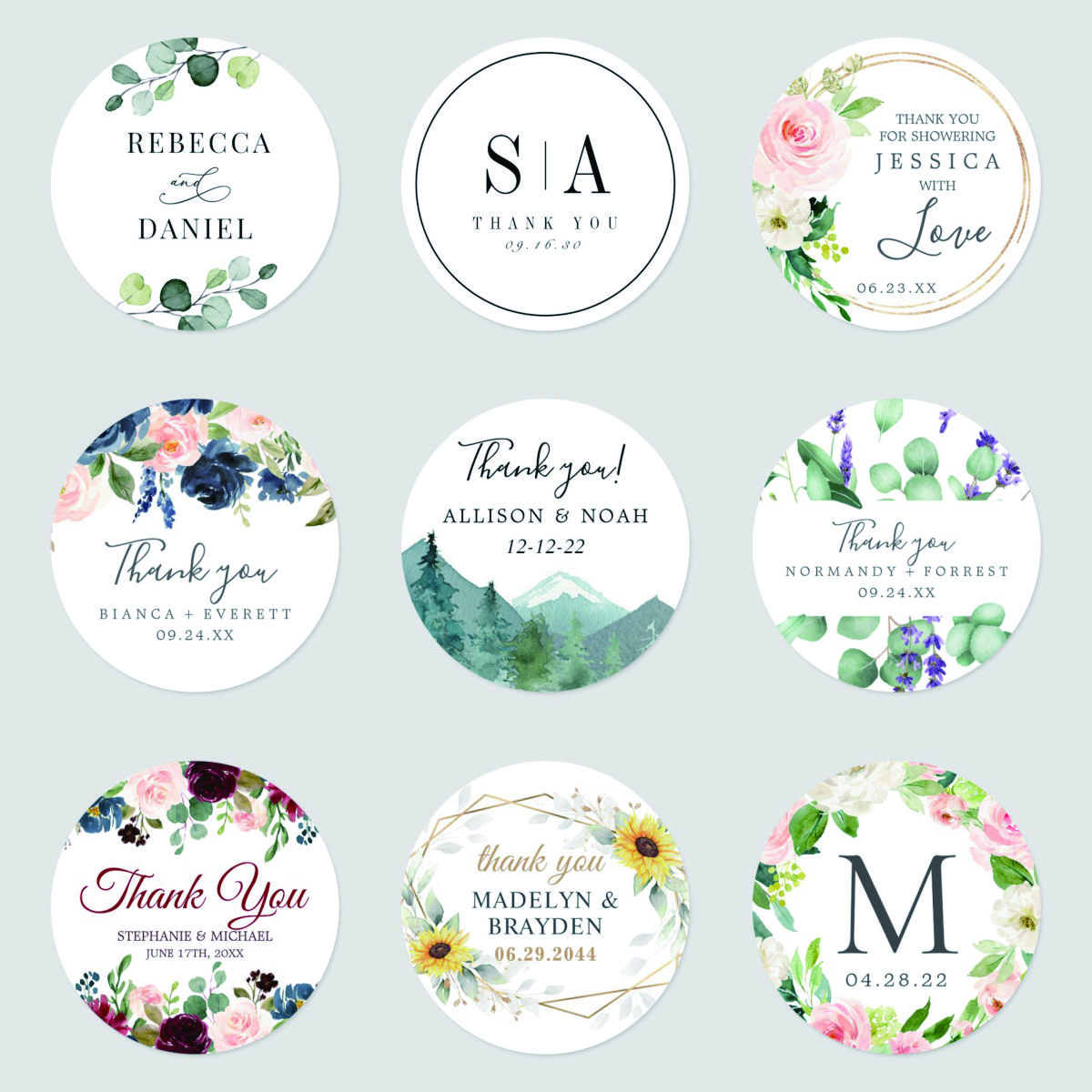 96 Pcs Personalized Round Circ - огляд і ціна Candle Warning Label