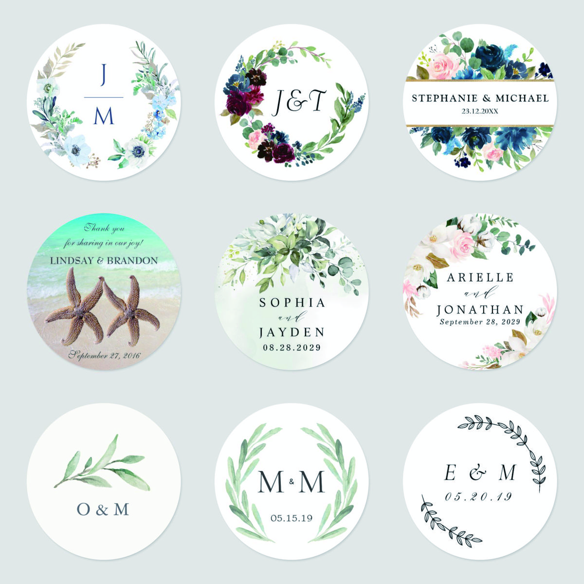 96 Pcs Personalized Round Circ - огляд і ціна Candle Warning Label