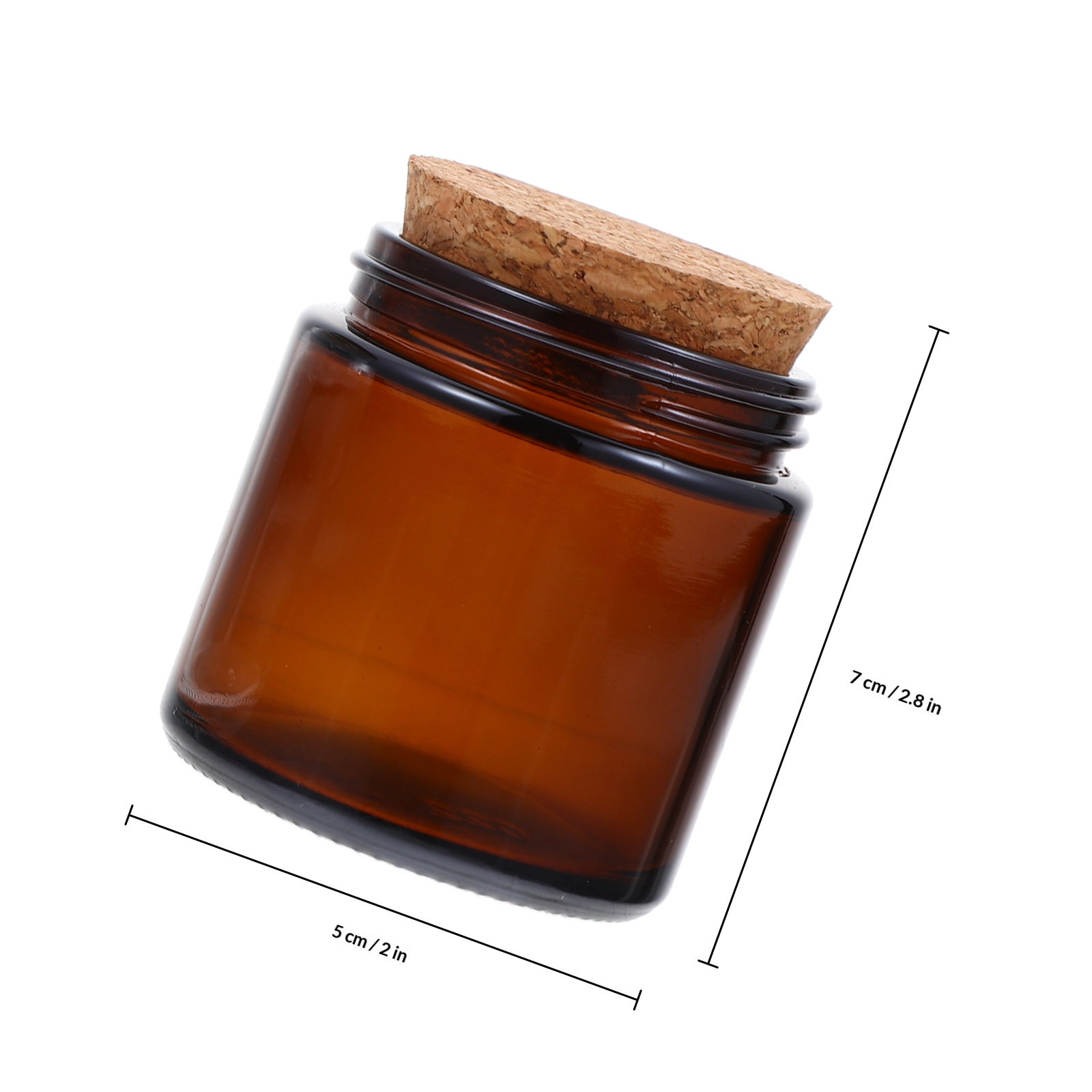 4Pcs Jars with Wooden Lids Gla - огляд і ціна Candle Making Jars With Lids