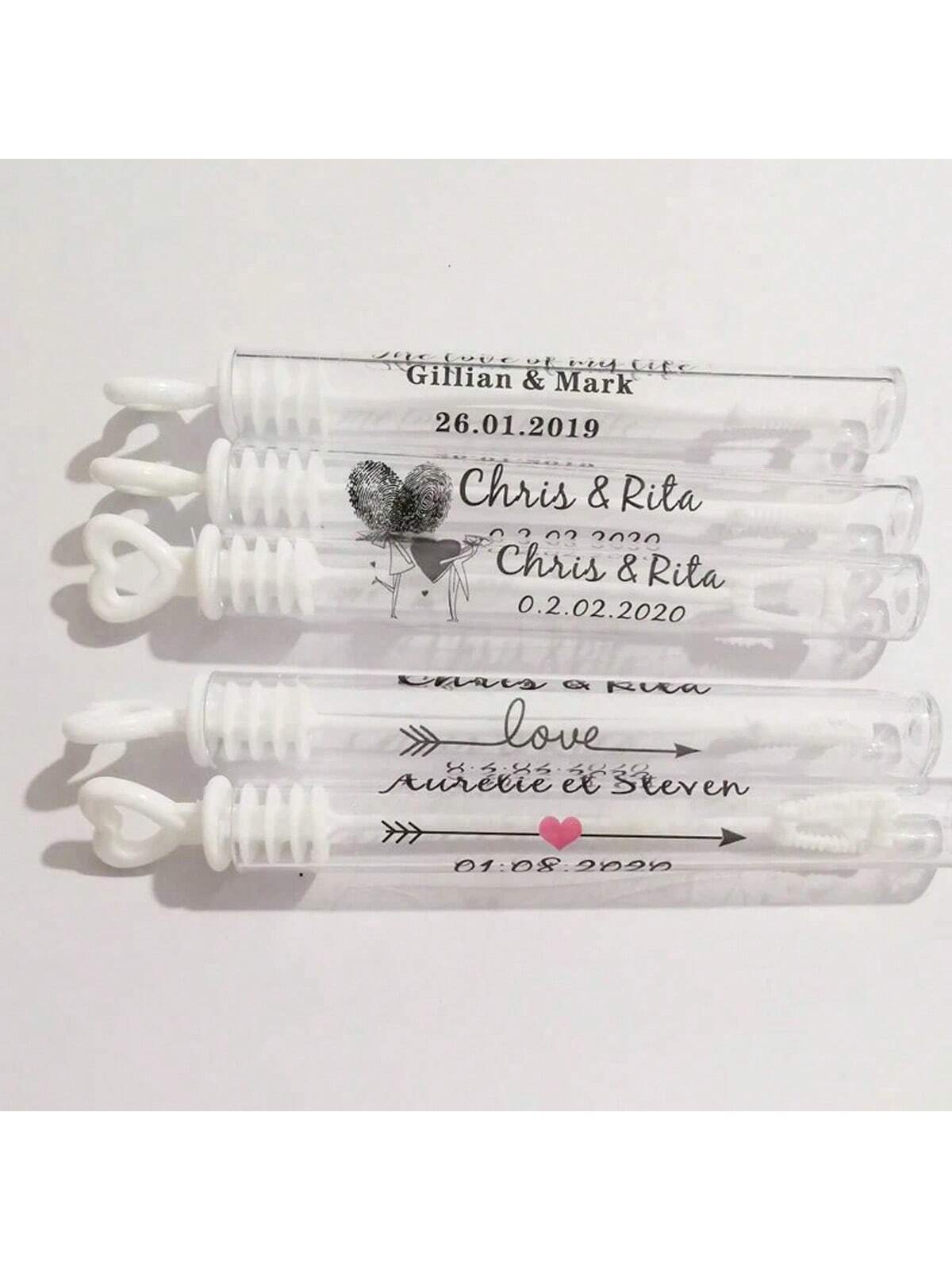 100 Wedding Bubble Tags Bubble - огляд і ціна Candle Warning Label