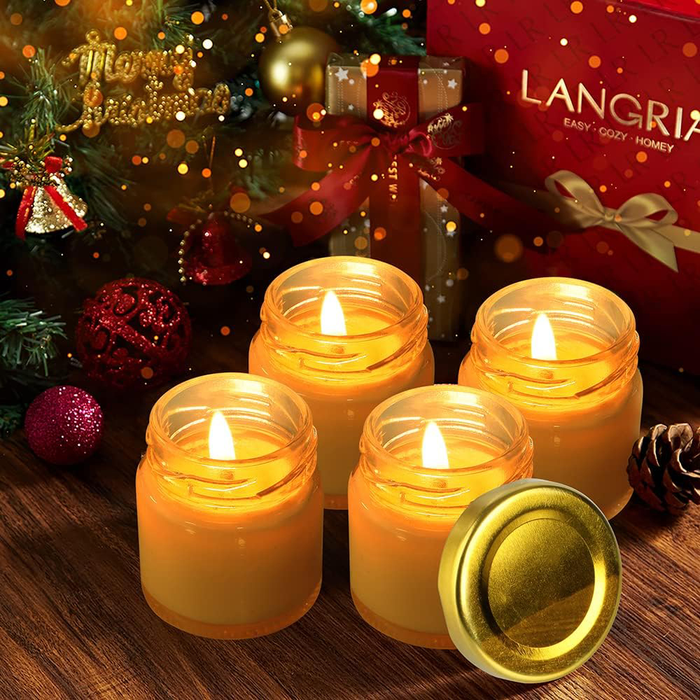 Small Glass Jars with Lids, 1. - огляд і ціна Candle Making Jars With Lids