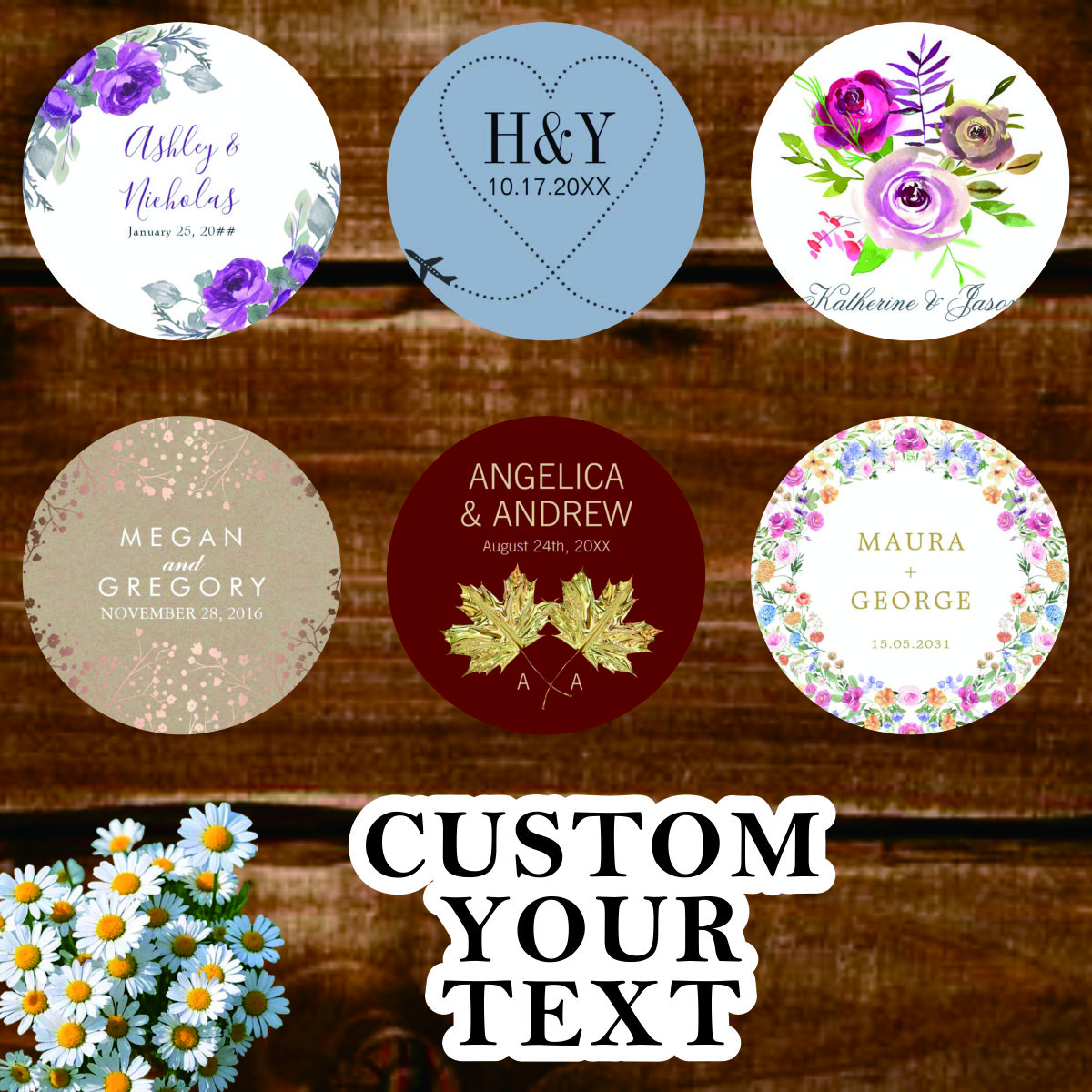 Wedding Stickers, Favor Sticke - огляд і ціна Candle Warning Label