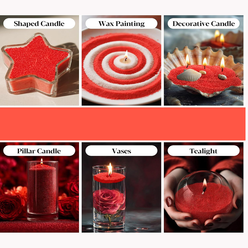 100G Green White Red Sand Pear - огляд і ціна Candle Making Material