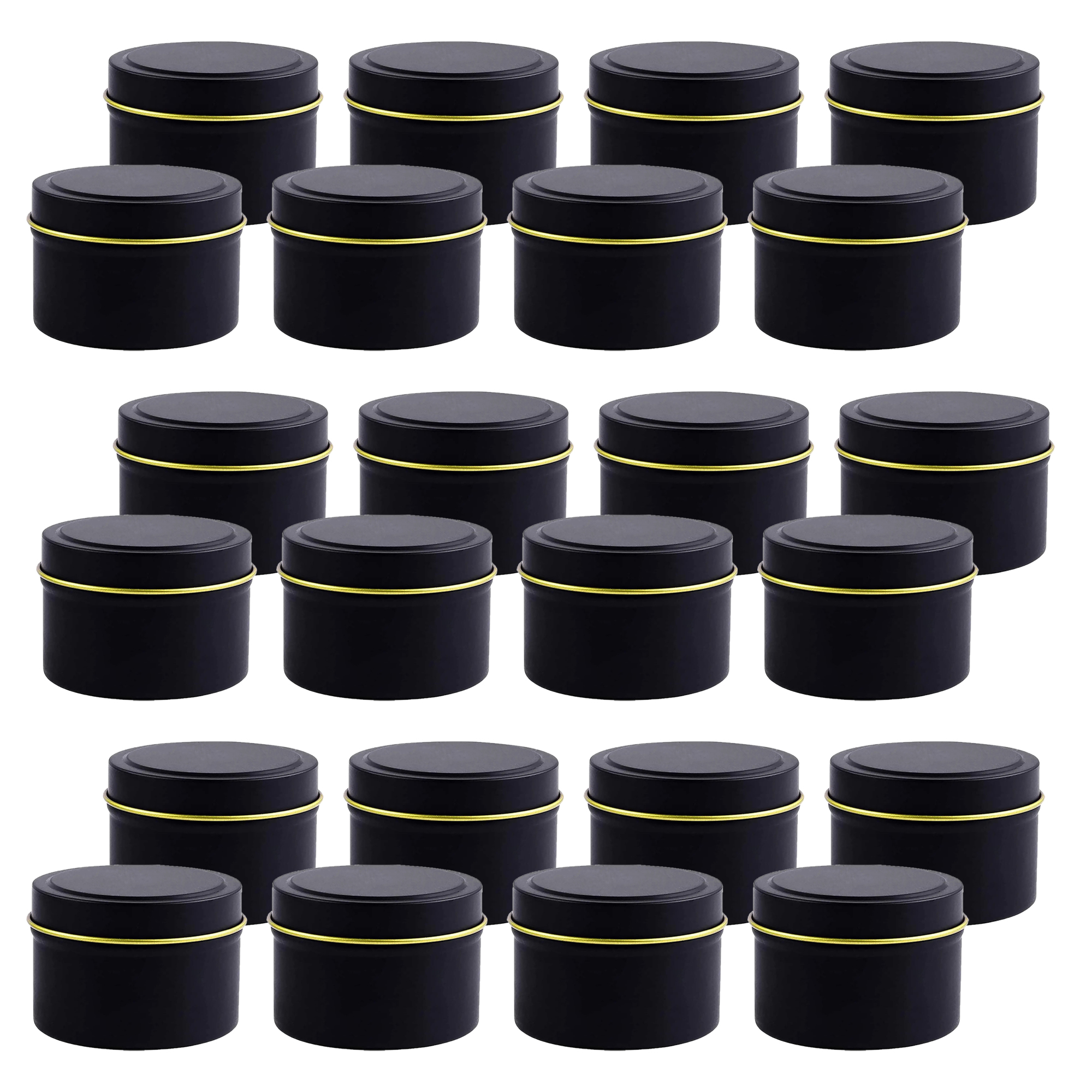 4oz/ 8oz Candle tins with lids - огляд і ціна Candle Making Jars With Lids