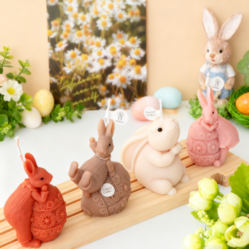 3D Easter Rabbit Silicone Mold - огляд і ціна Candle Making Fat