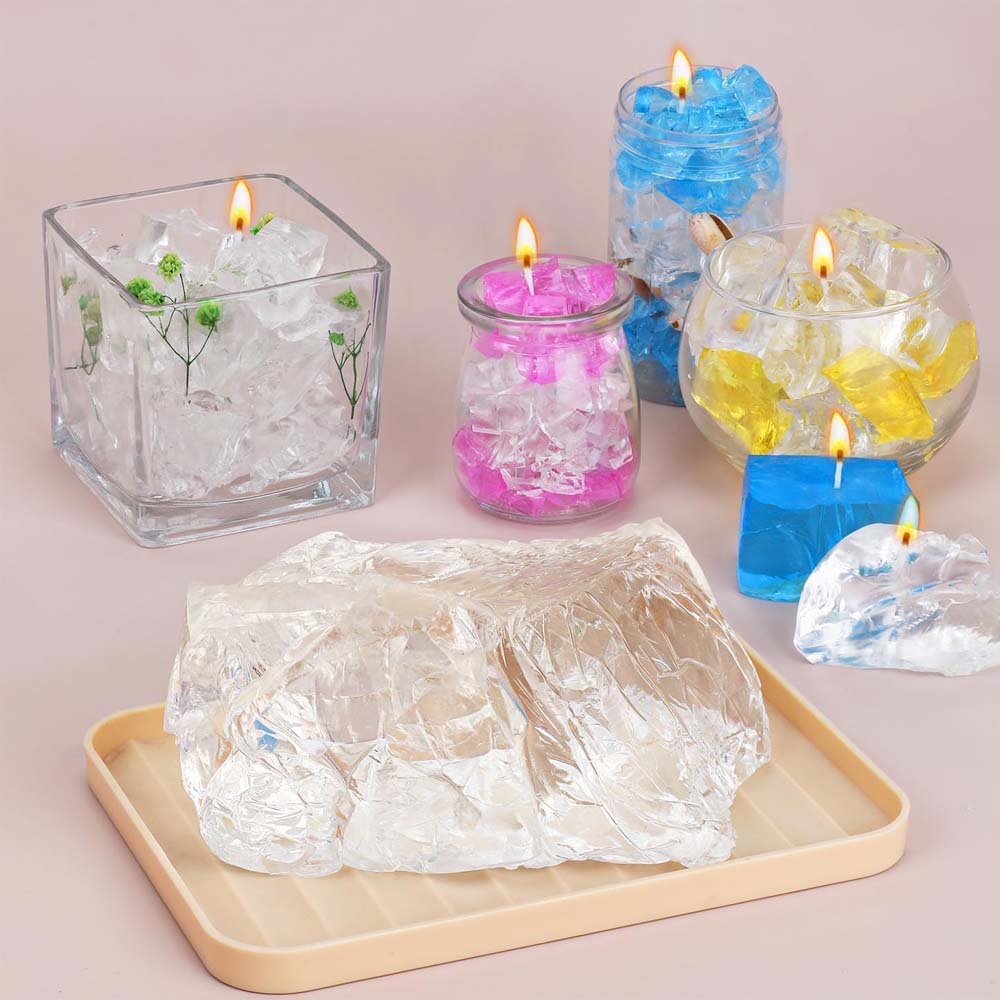 100G Blue Clear Wax for Candle - огляд і ціна Candle Making Material