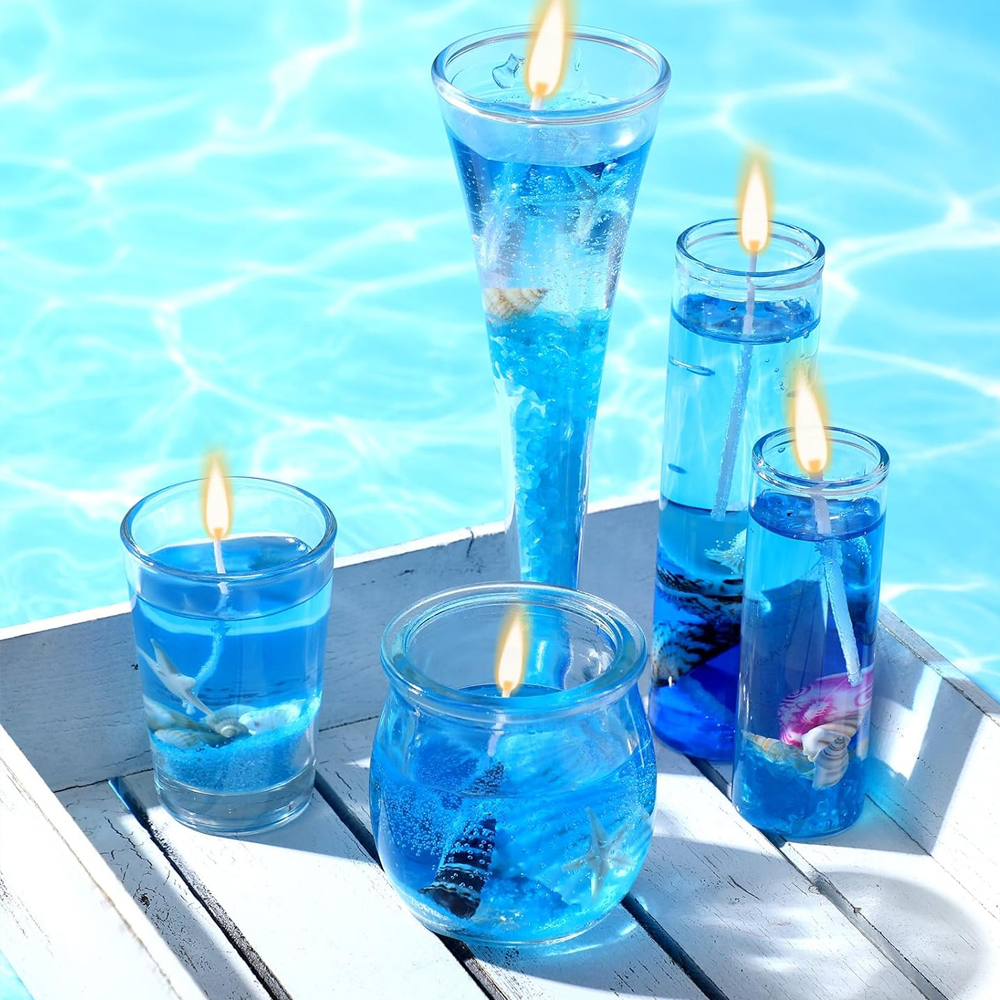 100G Blue Clear Wax for Candle - огляд і ціна Candle Making Material