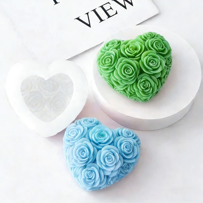 DIY Love Rose Flowers Valentin - огляд і ціна Candle Making Uk