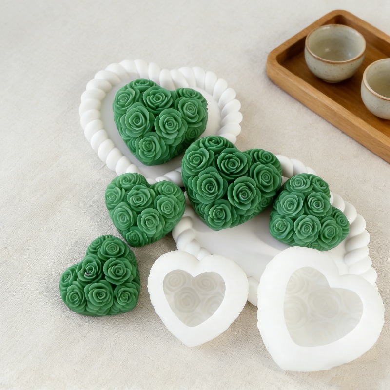 DIY Love Rose Flowers Valentin - огляд і ціна Candle Making Uk