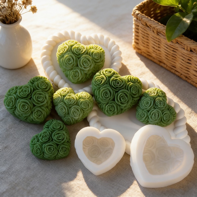 DIY Love Rose Flowers Valentin - огляд і ціна Candle Making Uk