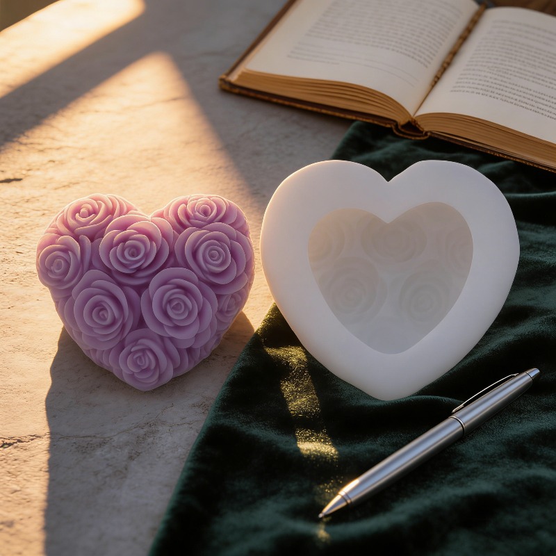 DIY Love Rose Flowers Valentin - огляд і ціна Candle Making Uk