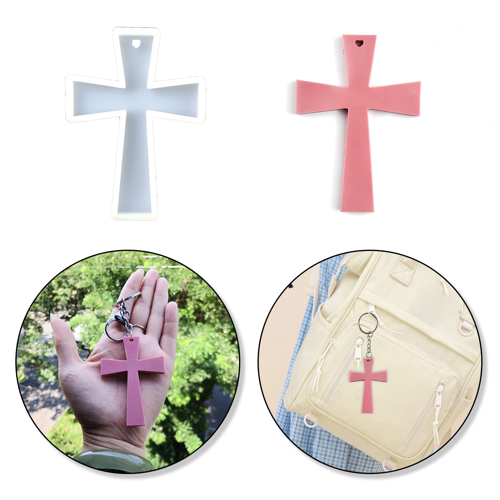 Silicone Mold Blessing Cross D - огляд і ціна Candle Making Uk