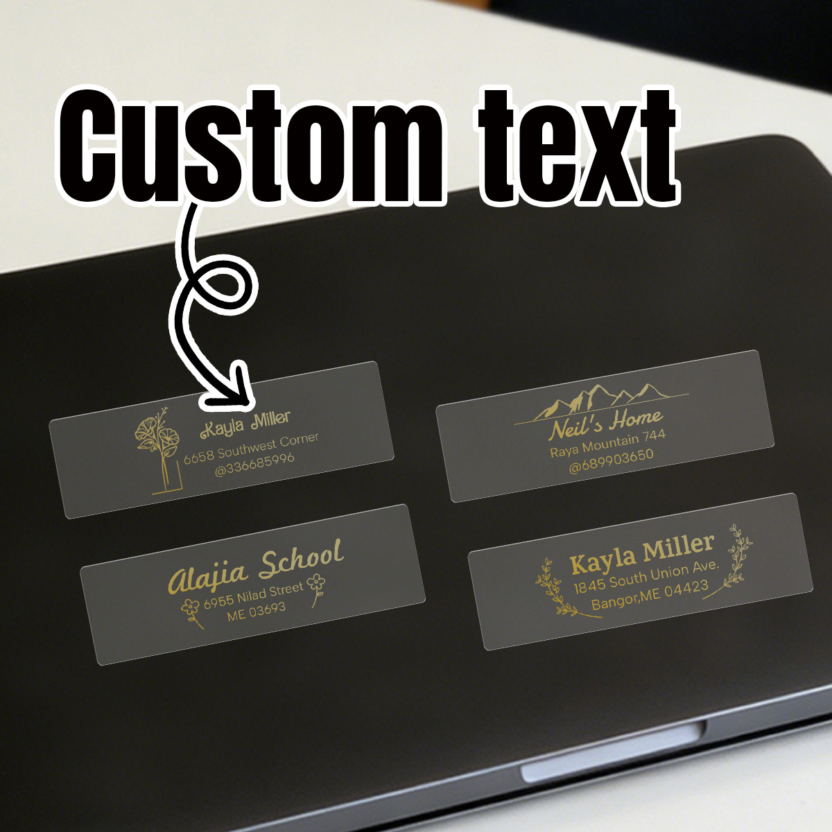 30-240Pcs custom stickers, per - огляд і ціна Candle Warning Label