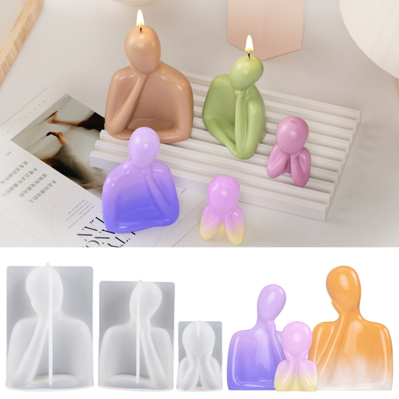 3D Family Candle Silicone Mold - огляд і ціна Candle Making Material