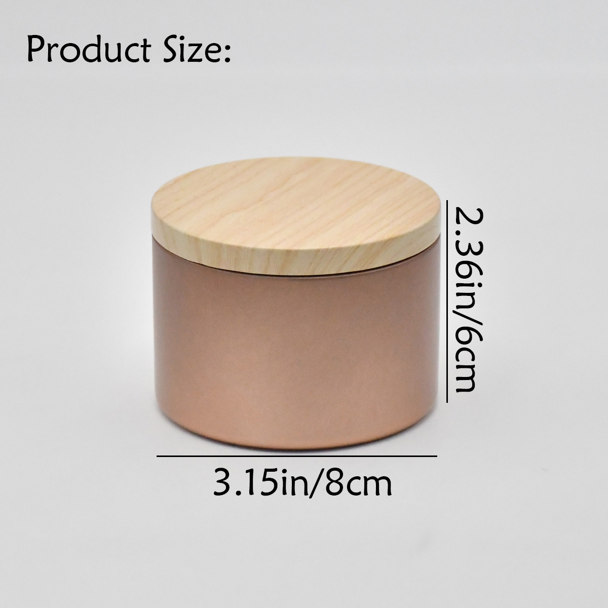 4oz/8oz 12pcs Candle Tins, Can - огляд і ціна Candle Making Jars With Lids