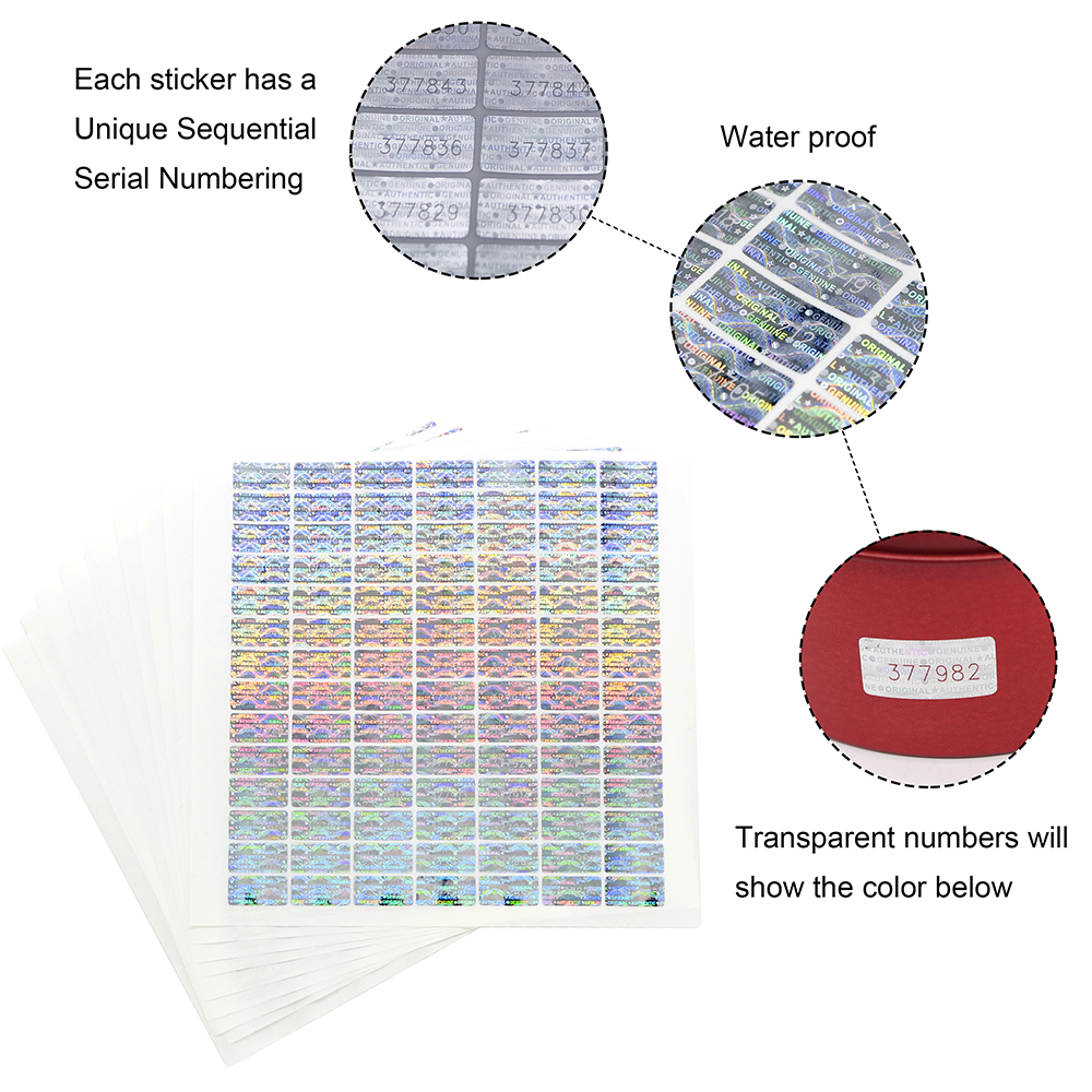 280pcs, Hologram Tamper Proof  - огляд і ціна Candle Warning Label