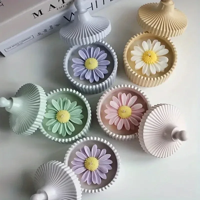 1 Set Silicone Candle Jar Mold - огляд і ціна Candle Making Jars With Lids