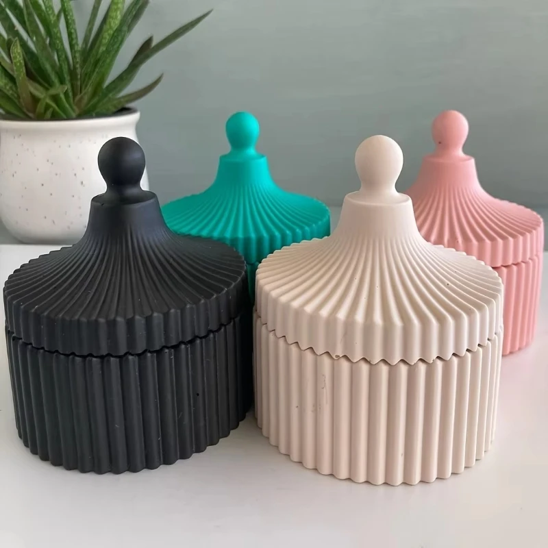 1 Set 2026 New model Silicone  - огляд і ціна Candle Making Jars With Lids