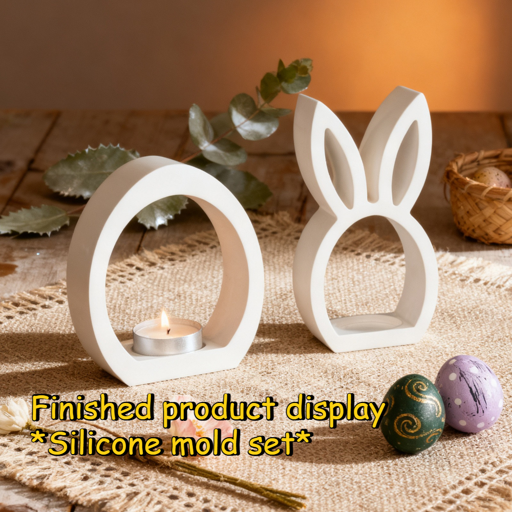 DIY 3D Hollow Rabbit & Love Si - огляд і ціна Candle Making Fat
